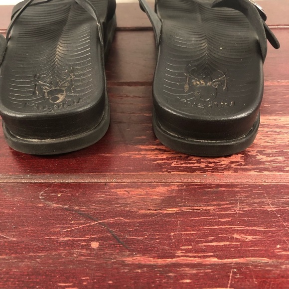 Kuailu Women's Orthopedic Yoga Mat Beach Sandals Black Size 9 - Picture 5 of 8